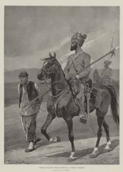 A Bengal Cavalry Patrol escorting a Boxer Prisoner